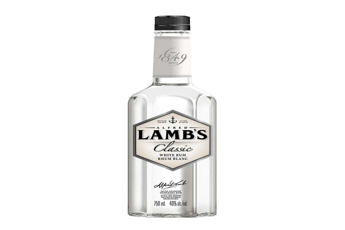LAMB'S WHITE RUM 750ML (1 x 750ML)