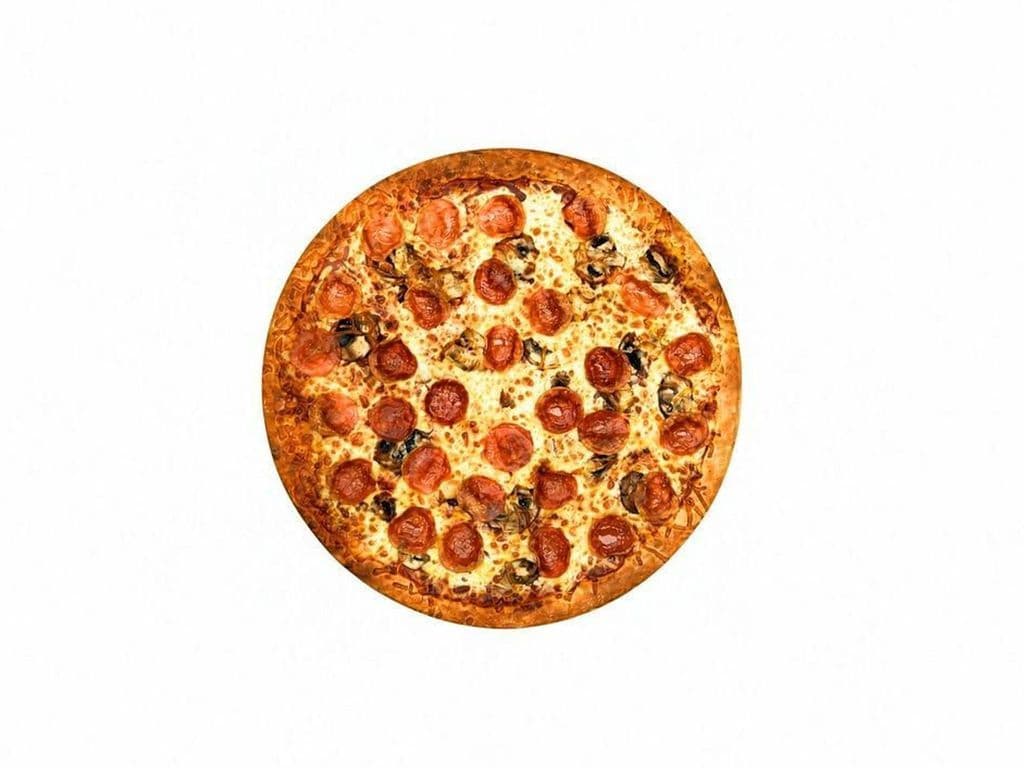 Pepperoni Mushrooms Pizza