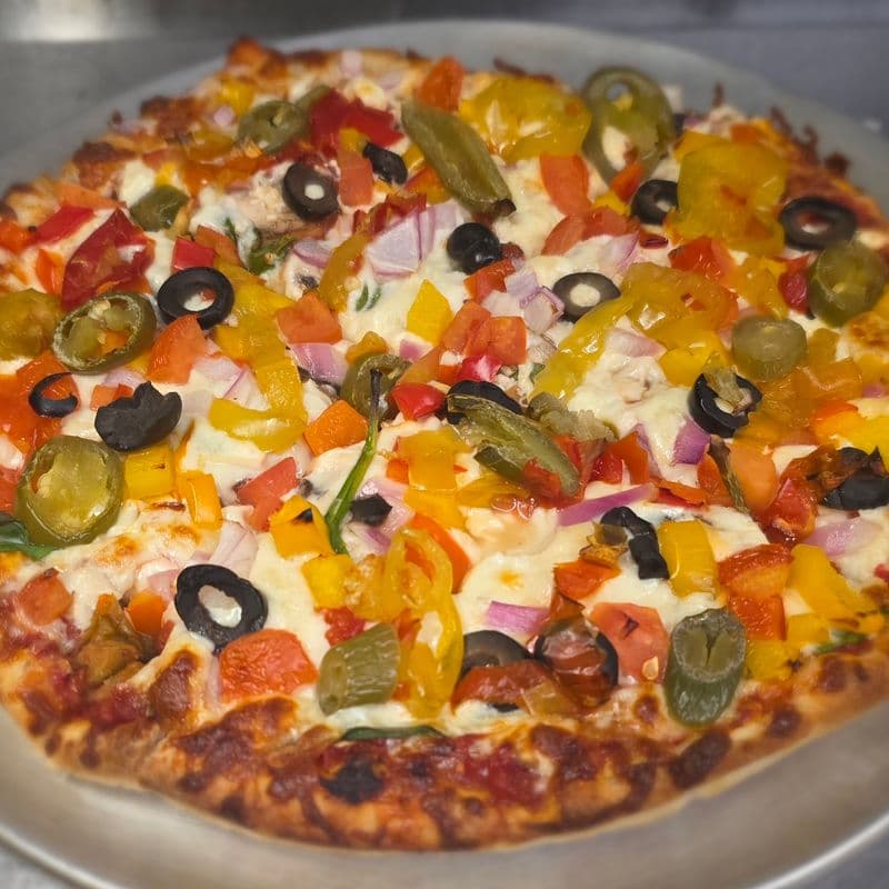 Spicy Greek Pizza