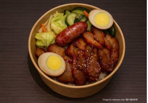 House Special BBQ Pork Rice / 蜜汁叉燒飯