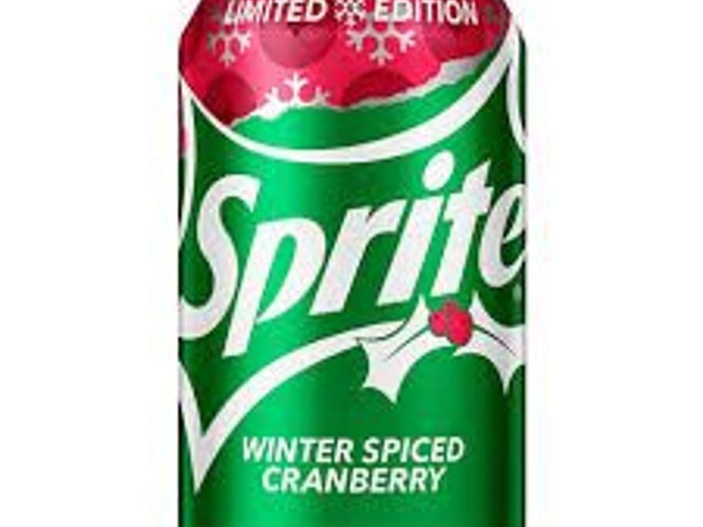 Sprite Winter Spiced Cranberry Can