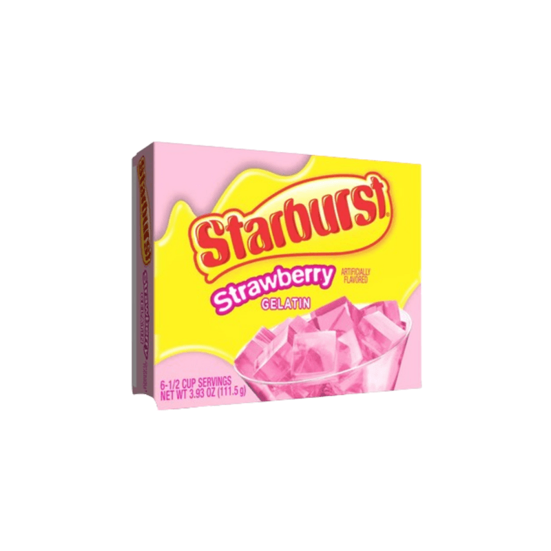 Strawberry All Pink Starburst Gelatin - USA (3.93oz)