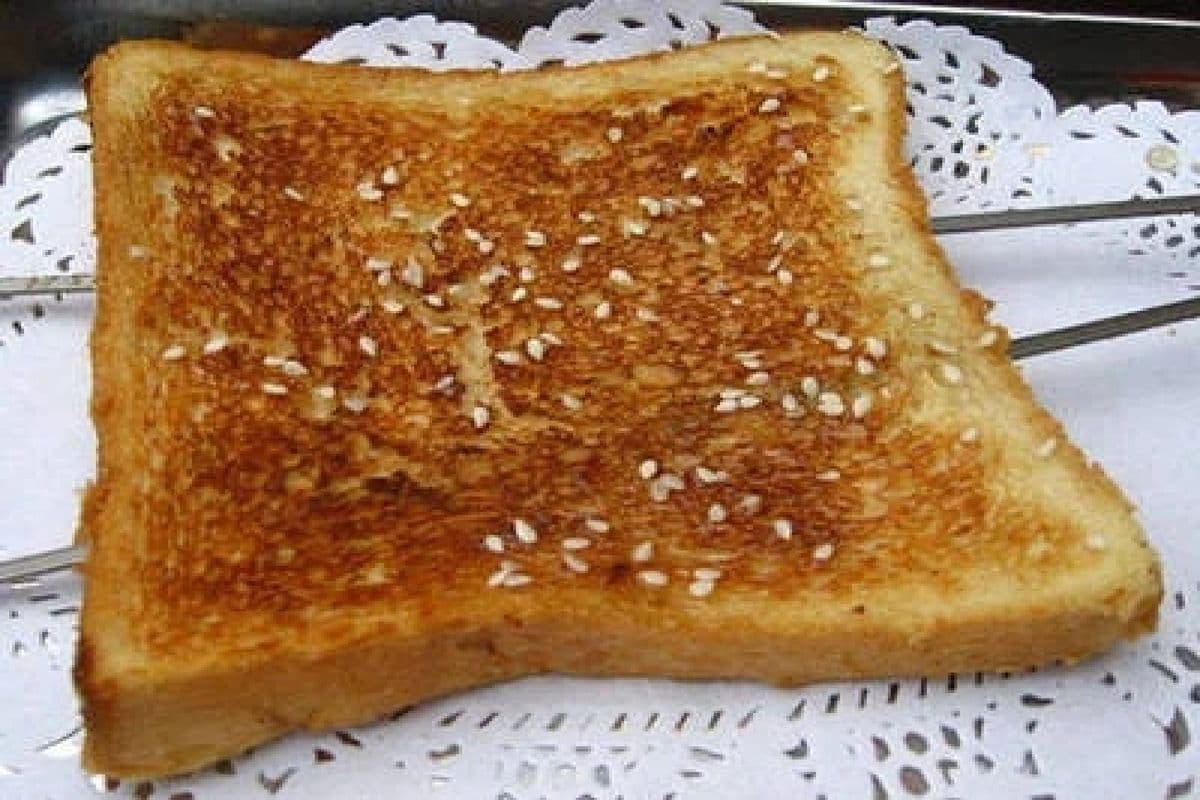 Sliced White Bread 2PC(碳烤面包片2串)