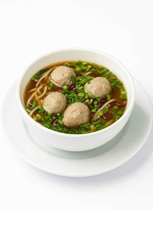 E-14 Beef balls Soup / E-14 Soupe aux boulettes de bœuf