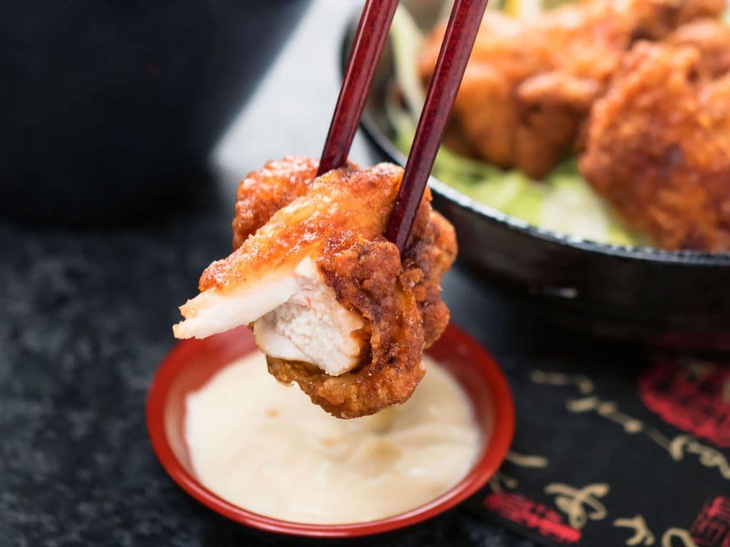 Mini Bento box - 2 Pc Chicken On rice ( Karaage )