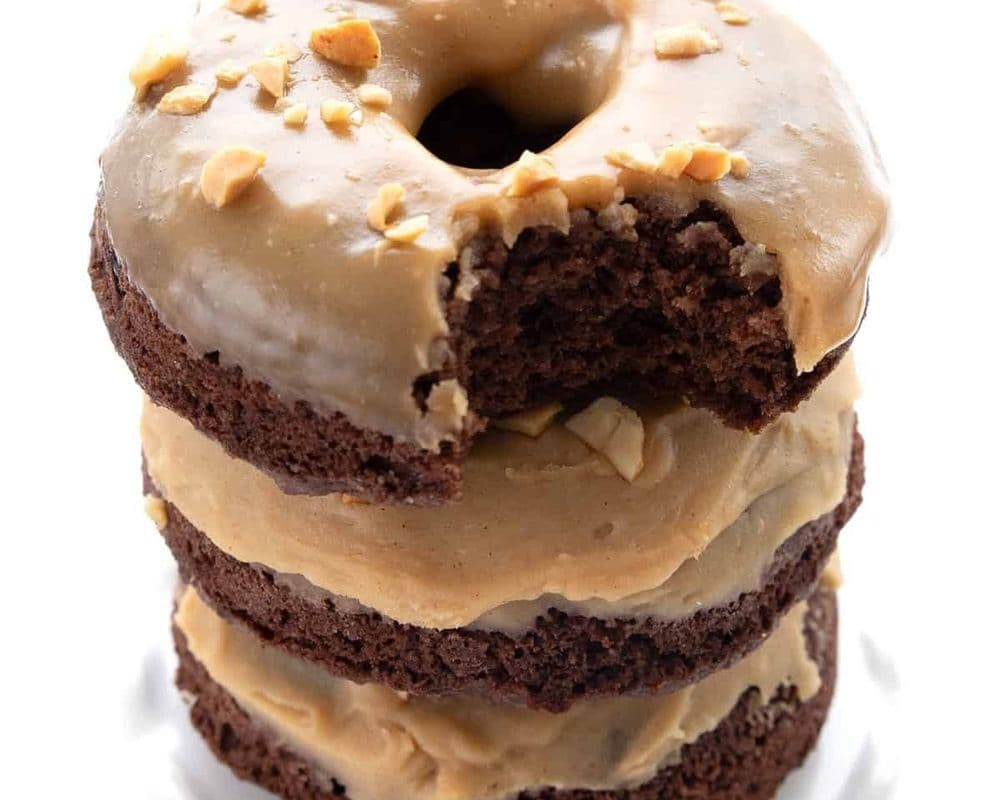 Peanut Butter Chocolate Donut (V)(GF)
