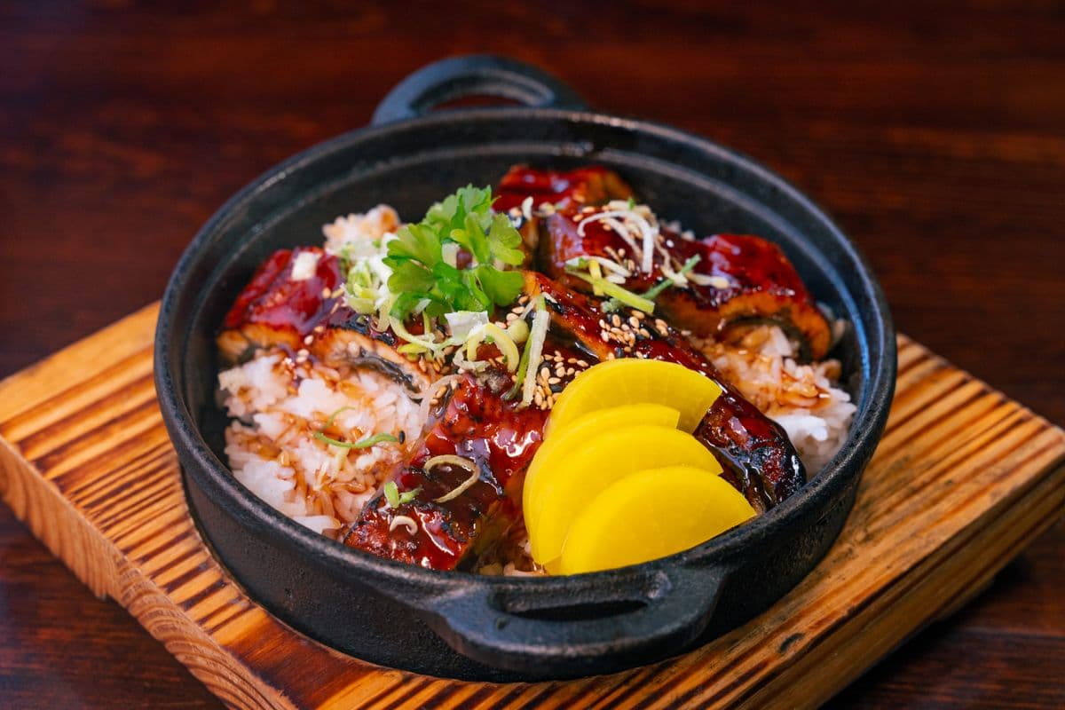 Unagi Don Stone Bowl Rice