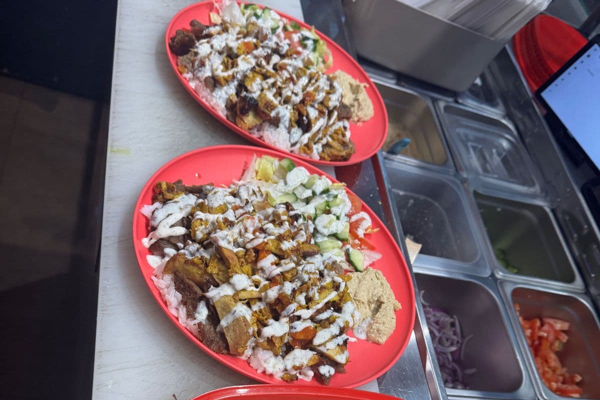 Lamb Shawarma (Rice Platter)