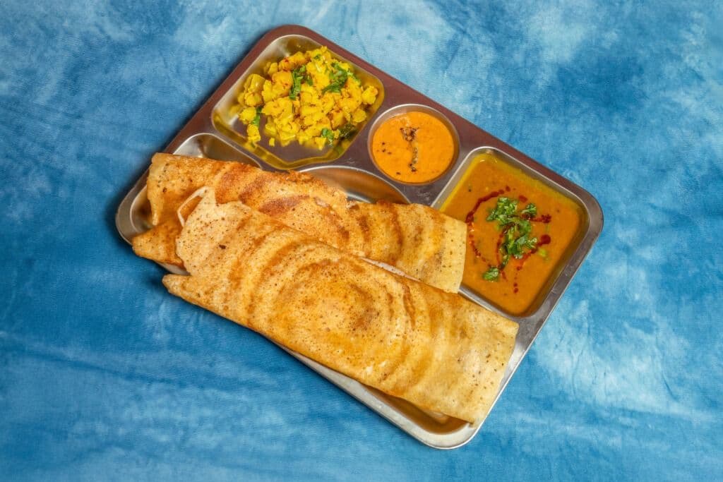The Classic Masala Dosa 2 pieces ((vegan,gluten friendly)