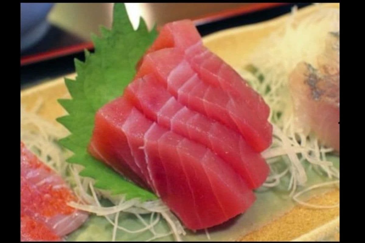 Sashimi thon