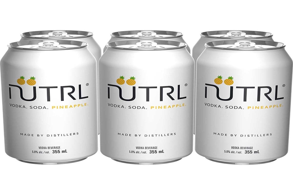 Nutrl Vodka Pineapple 6 CANS (6 x 355ML)