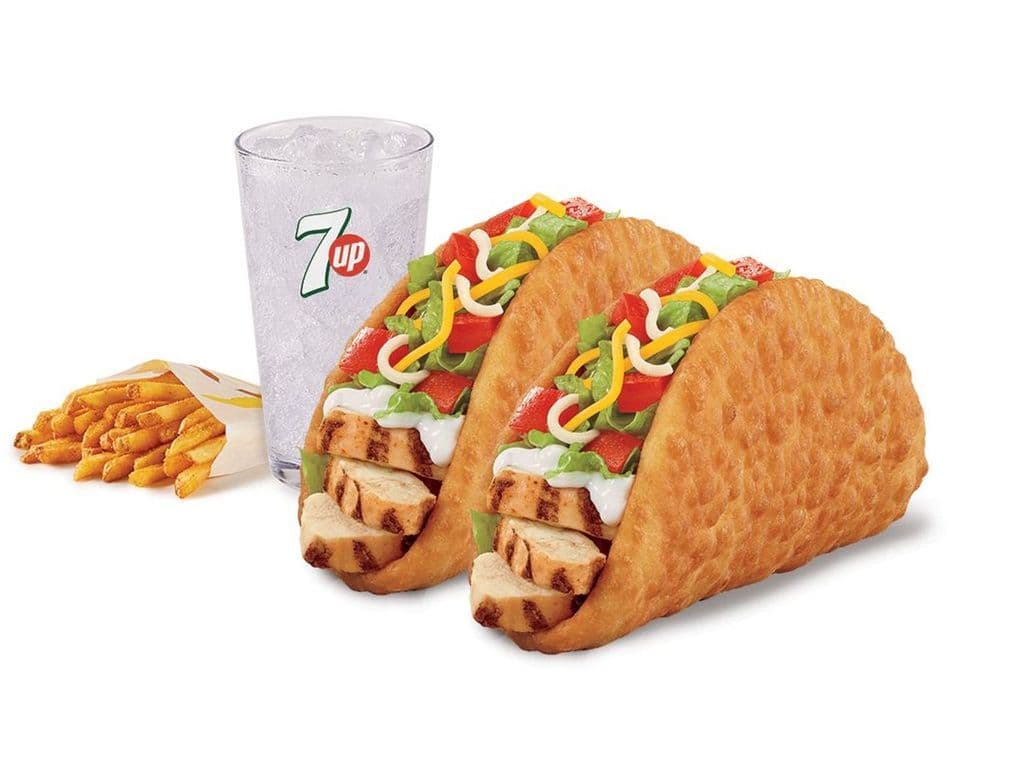 2 Chicken Chalupas Supreme Combo