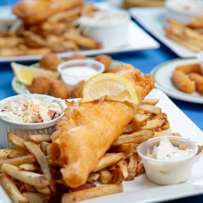 Haddock Fish and Chips Dinner