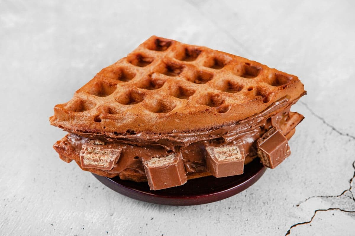 Kit Kat Waffle Sandwich