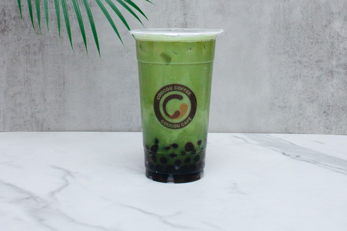 Matcha au lait/Milk tea