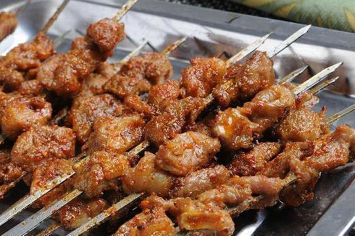 Chicken Gizzard (2 Skewers) 碳烤 鸡 胗