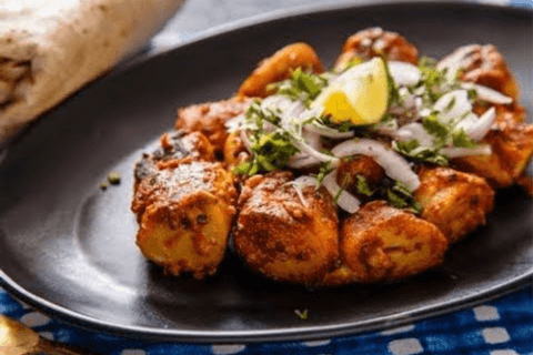 Tandoori Chaap Plate with Gravy