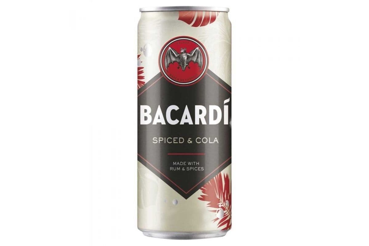 Bacardi Spiced and Cola (1 TALL can) (1 x 473 ml)