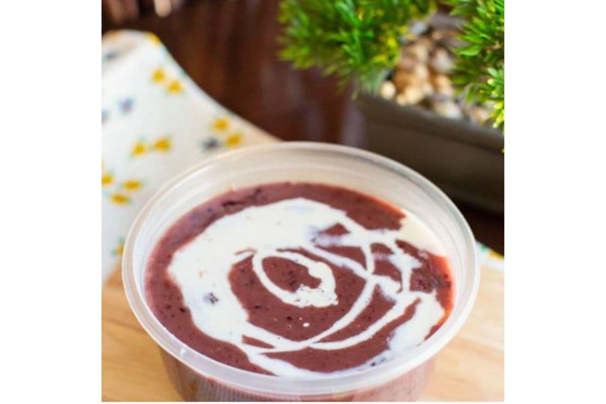 H2. Black Rice with Coconut Milk 椰汁黑糯米