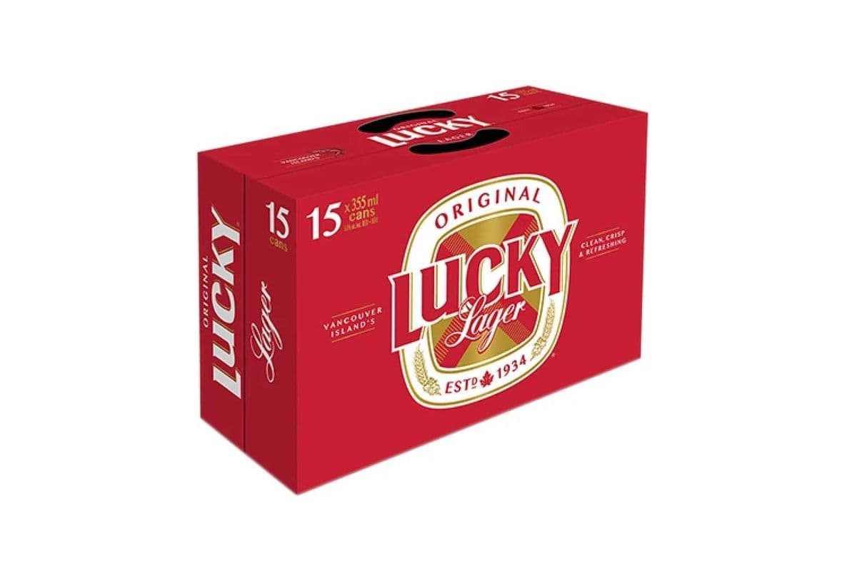 Lucky Lager (15 x 355 ml Cans)