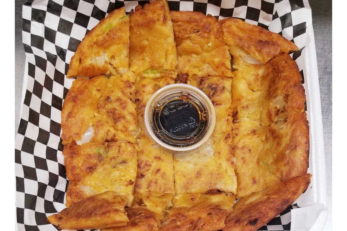 Crêpe au kimchi et thon / Tuna and Kimchi Crepe