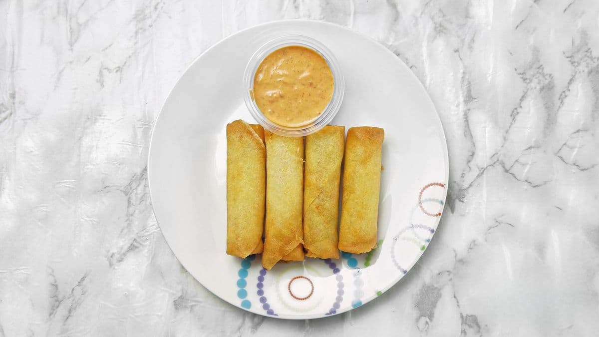 Veg spring Rolls(4 pcs)