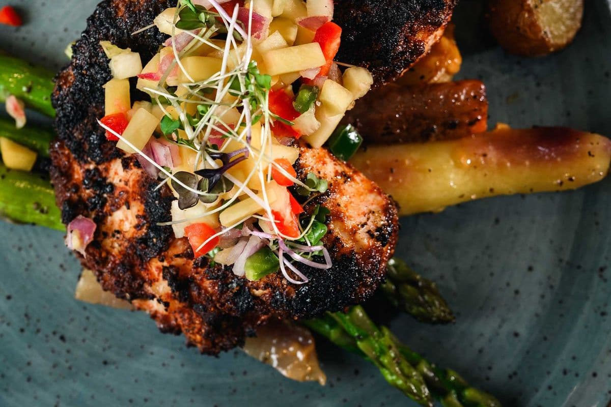 Blackened chicken