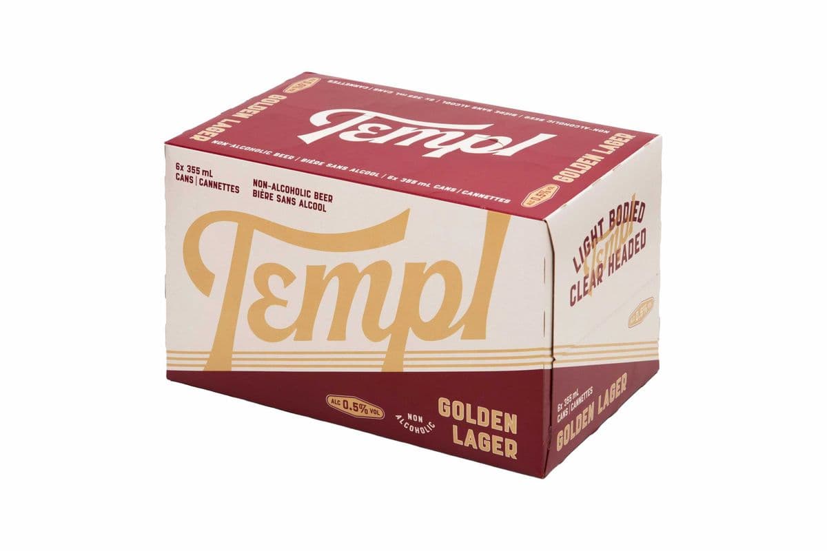 Templ Brewing Non-Alcoholic Golden Lager 6-pack (355ml)