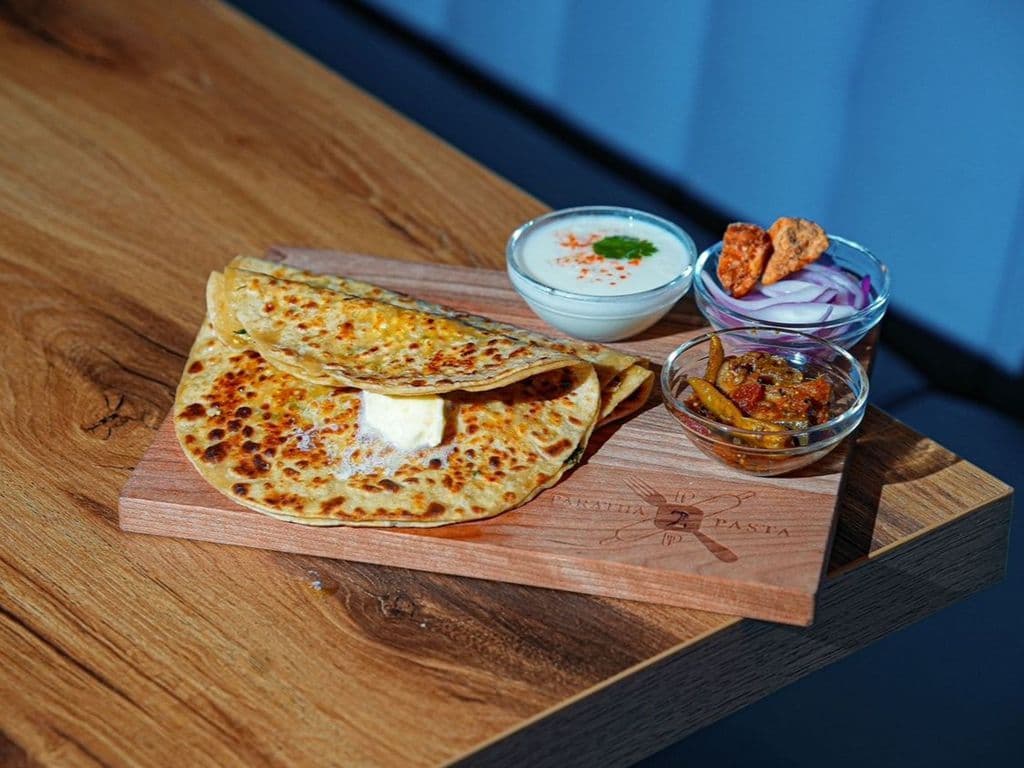 Single Paratha Plate - OO