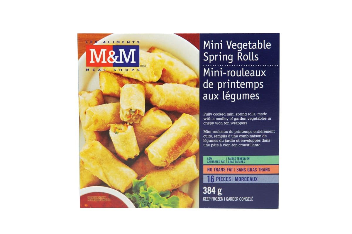 M&M Mini Veg Rolls (384 g)