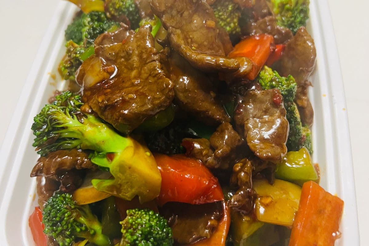 Szechuan Beef 四川麻辣牛肉炒杂菜