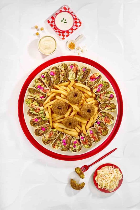 Falafel Arabi Family Tray