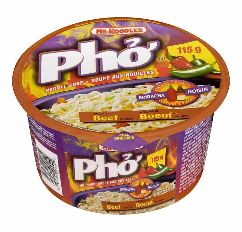 Mr Noodle Pho Noodles Soup Beef 115g