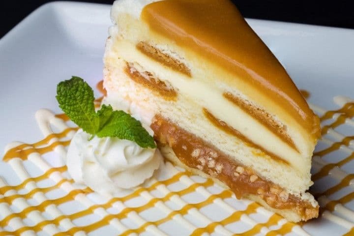 Salted Caramel Vanilla Crunch Cake
