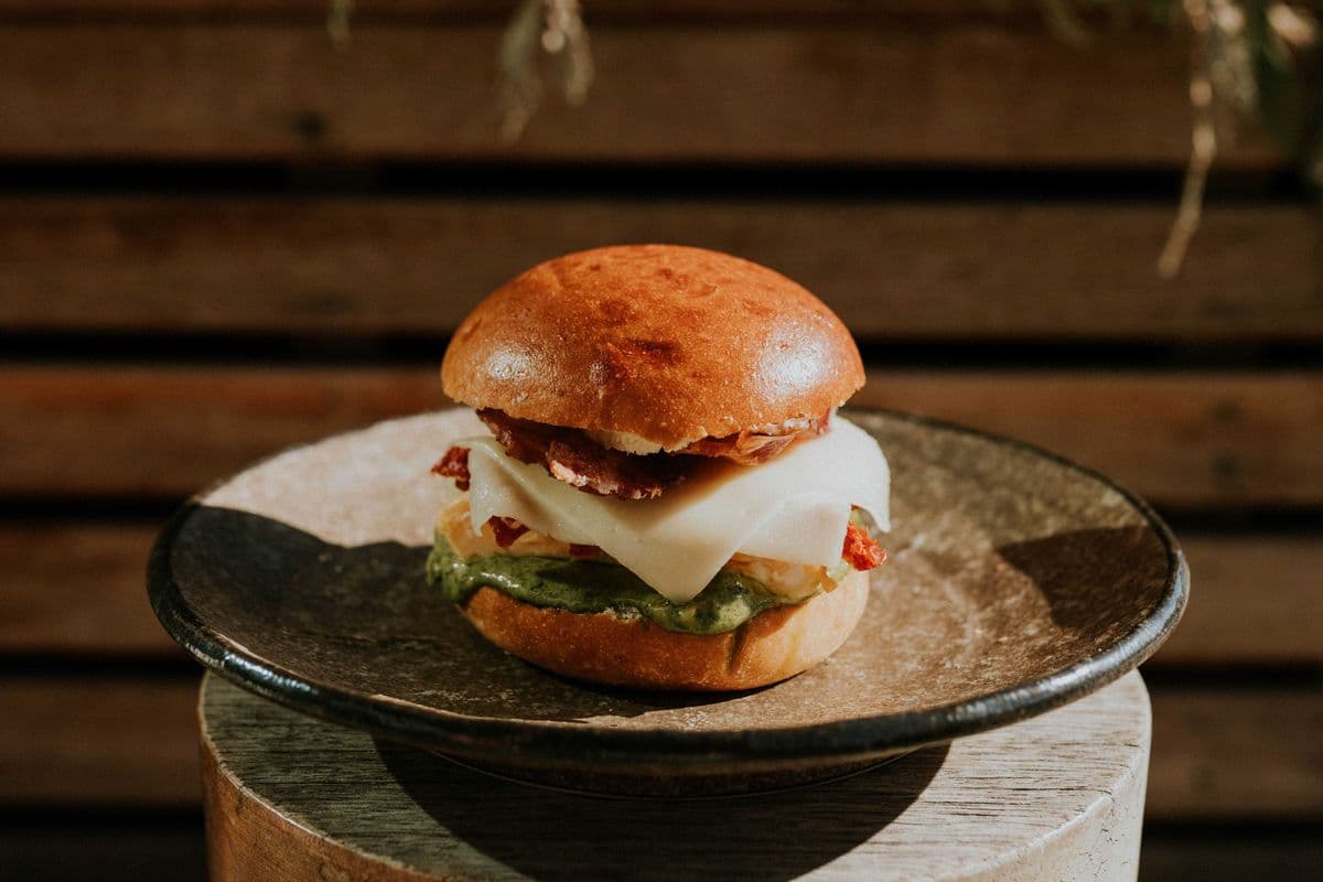 Monogram Breakfast Sandwich