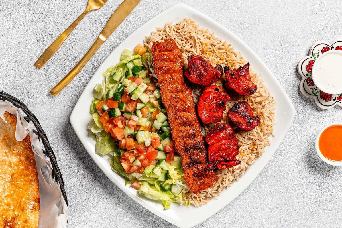 Sultani Kabab Meal