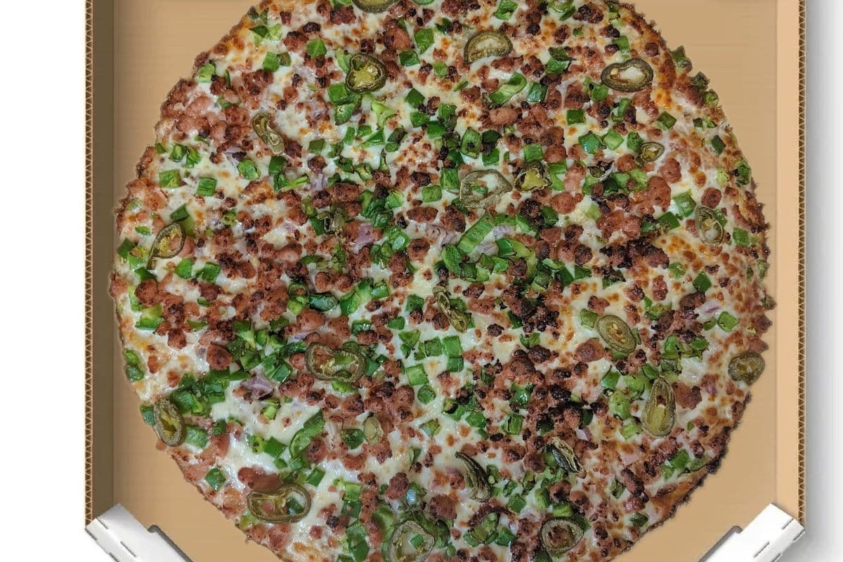 Small Mega Flame Pizza
