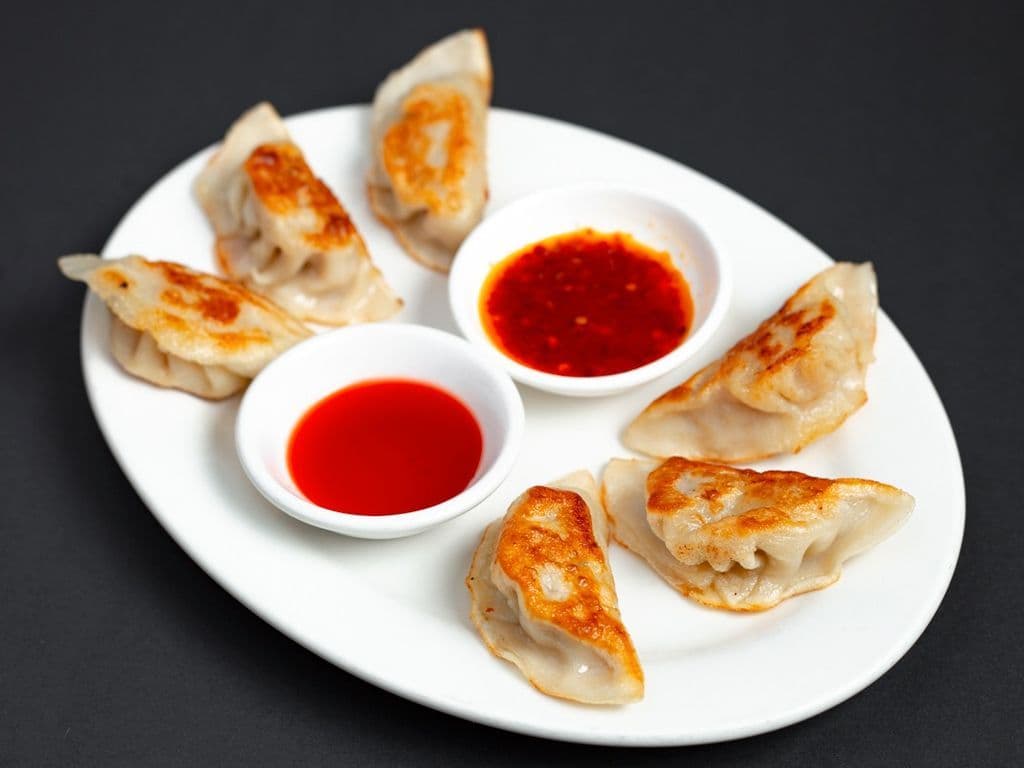A5. Pan Fried Pork Dumplings