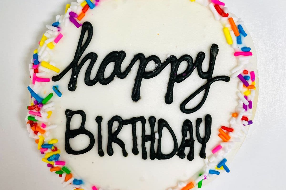 Happy Birthday Sugar Cookie