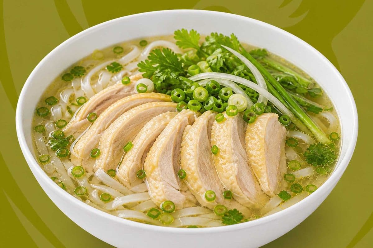 35. Chicken Rice Noodle Soup - Pho Ga