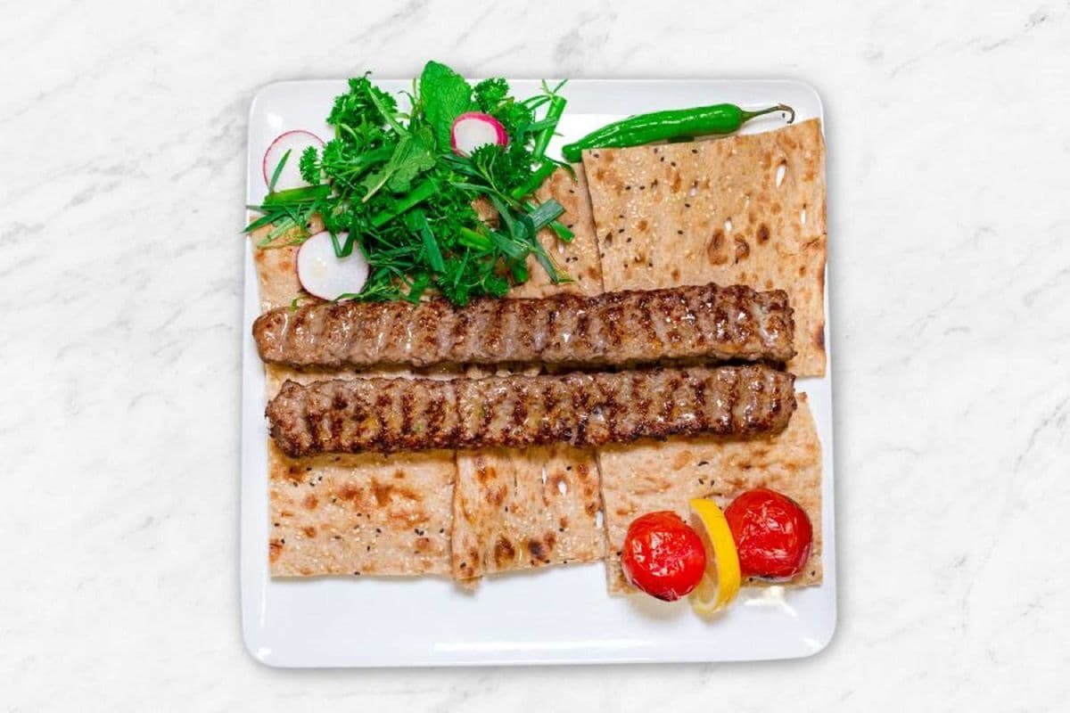 Naan and Kebab