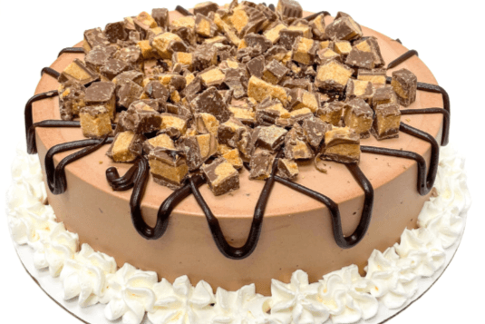 Mini Chocolate Peanut Butter Cup Ice Cream Cake