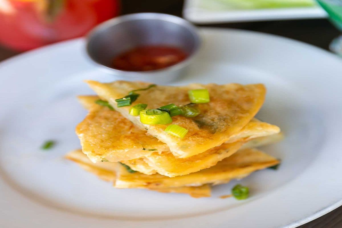 GREEN ONION CAKE