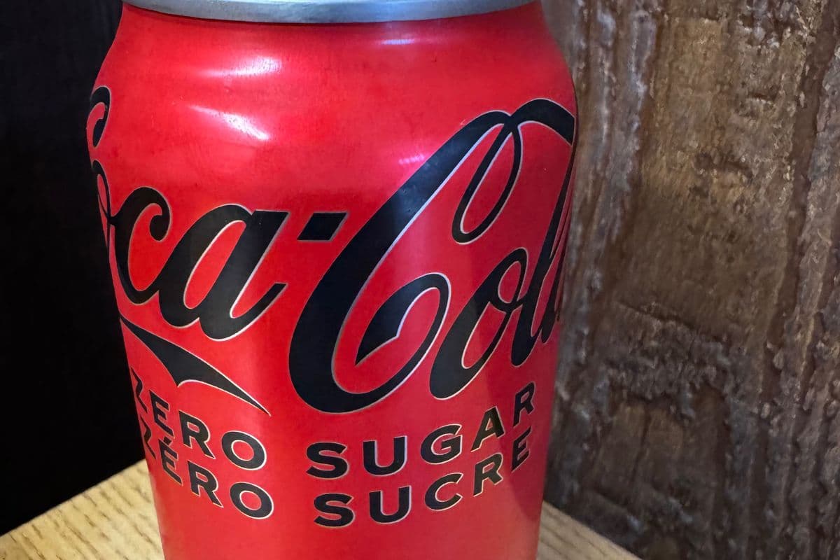 Canned Coke Zero