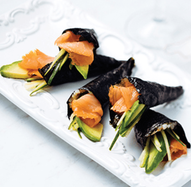 #058. Smoked Salmon Cone