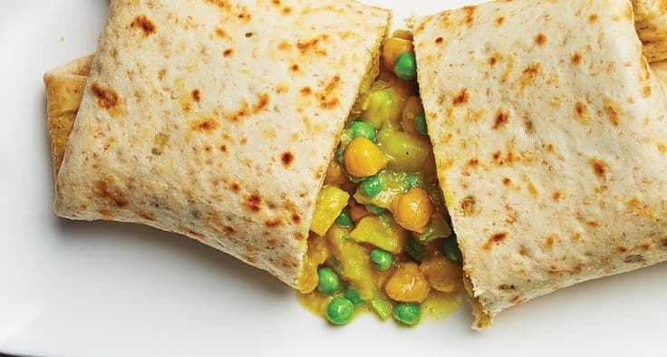 Vegetable Roti