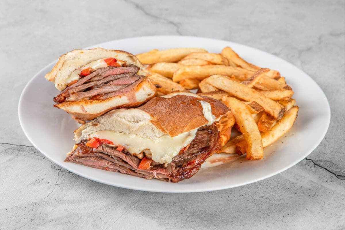 Brazilian Cheesesteak Sandwich