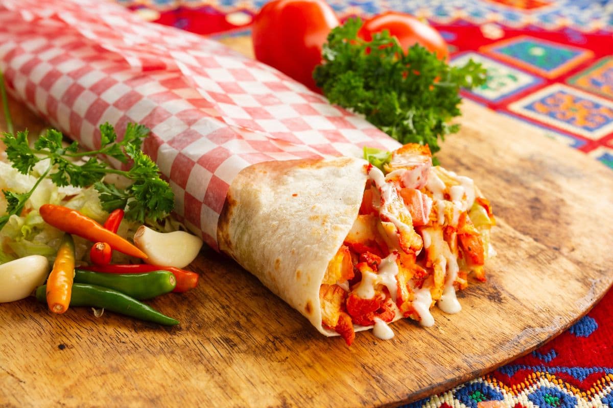 12" Jumbo Chicken Donair