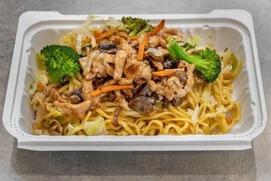 Chicken and Beef Noodle Bowl