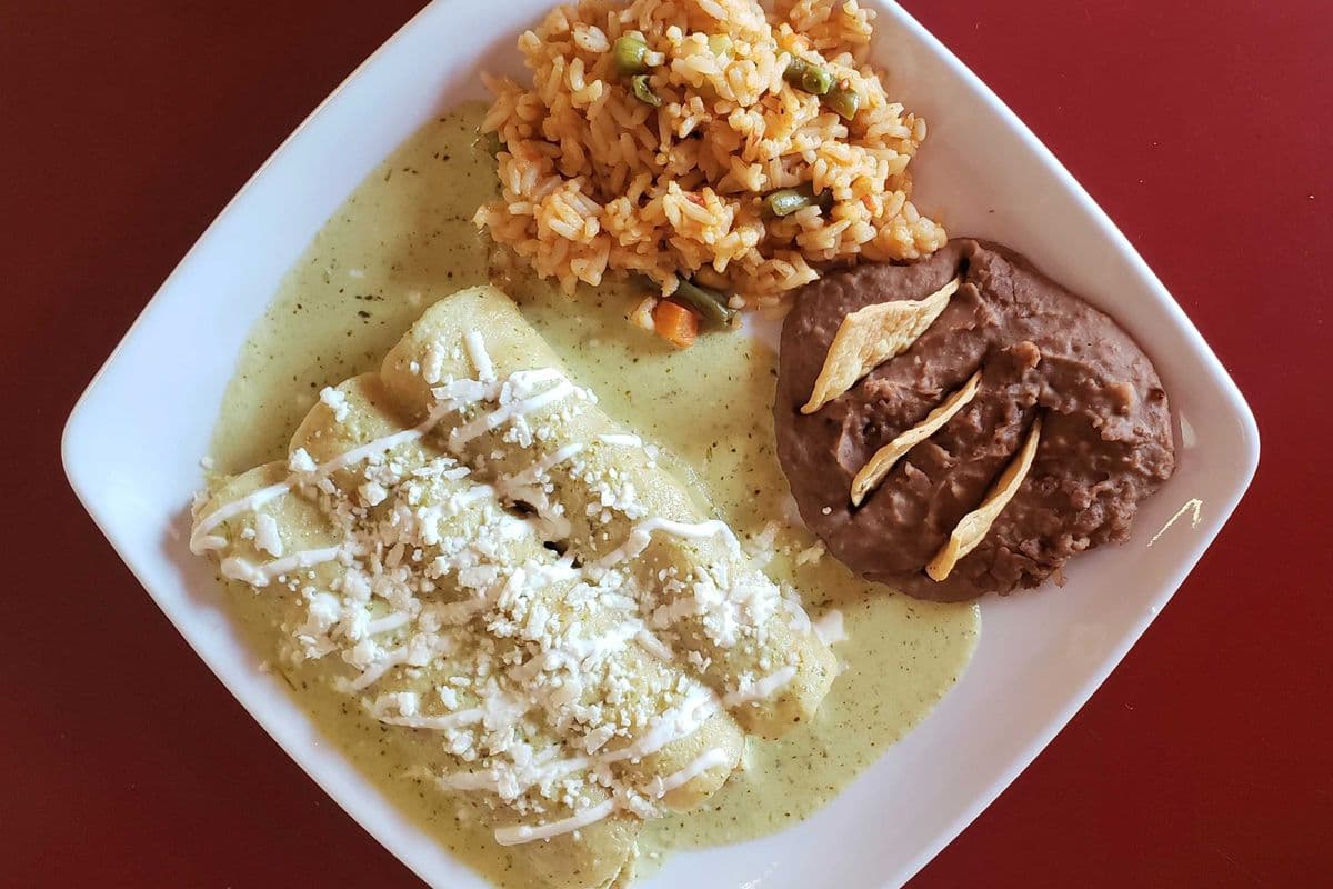 Enchiladas Platter